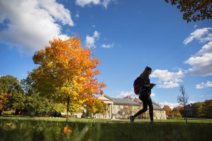 Cornell Campus in the fall